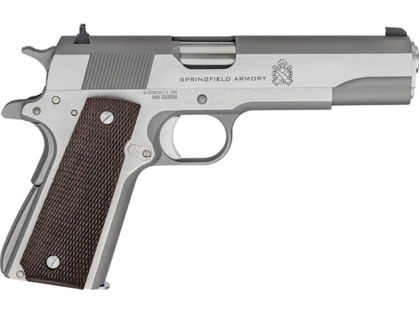 springfield armory 1911 mil spec semi automatic pistol 45 acp 5 barrel