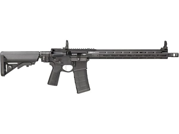 Springfield Armory Saint Victor Semi-Automatic Centerfire Rifle 5.56x45mm NATO 16" Barrel Melonite Black and Black Tactical Folder