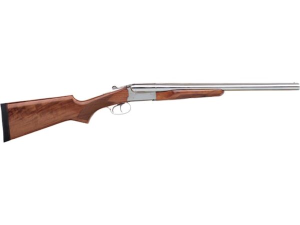 stoeger coach gun supreme 12 gauge side by side shotgun 20 barrel nickel and