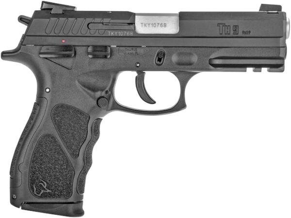 taurus th9 semi automatic pistol 9mm luger 425 barrel 17 round black