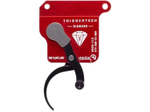 triggertech diamond trigger pro curved bow remington 700 clones single stage