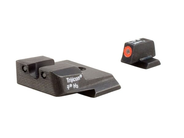 trijicon hd night sight set s w m p steel matte 3 dot tritium green with