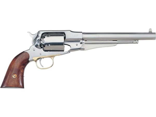 uberti 1858 remington black powder revolver 44 caliber 8 barrel stainless