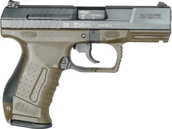 walther p99 as final edition semi automatic pistol 9mm luger 4 barrel