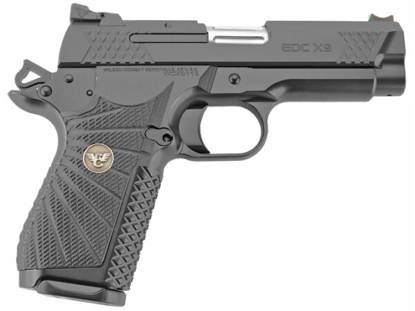 wilson combat edc x9 pistol 9mm luger 4 barrel 15 round black