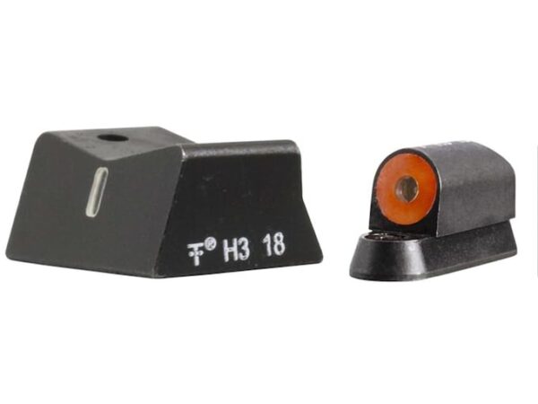 XS DXT2 Night Sight Set CZ P07, P09 Big Dot Tritium Front, Tritium Stripe Rear Orange | AMMO GATE