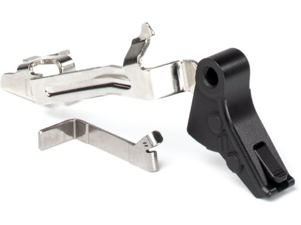 zev technologies pro trigger with trigger bar flat faced glock 17 19 22