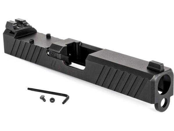 zev technologies z19 duty complete slide assembly with trijicon rmr cut glock